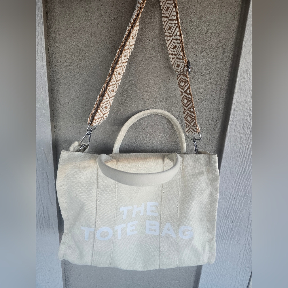 NWO Cream Canvas The Tote Bag